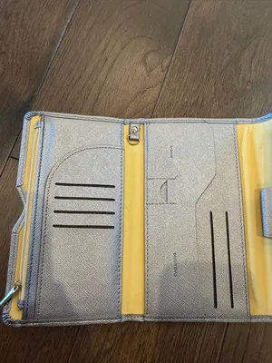 Zoppen RFID Blocking Travel Passport Wallet Tri-fold Holder Silver - C4-076 thumbnail 6