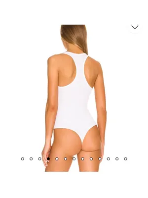 Commando luxury rib bodysuit White Size Small thumbnail 3