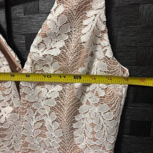 NWT Lulus All‎ of My Heart White Lace Skater Dress Small Bride Cocktail Grad thumbnail 7