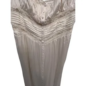 House of CB Illiana scalloped-trim bodice-top stretch-silk maxi dress Large plus thumbnail 5