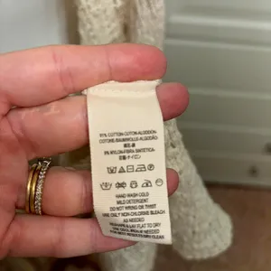 Free People knitted throw cardigan  thumbnail 5