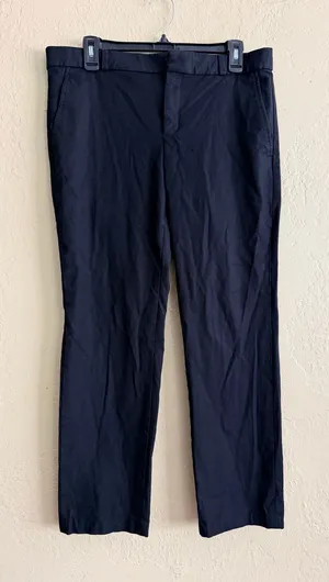 Banana Republic Women's Black Straight-Leg Dress Pants thumbnail 1