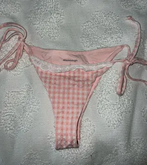 Blackbough Pink Ghingam Bottoms  thumbnail 1