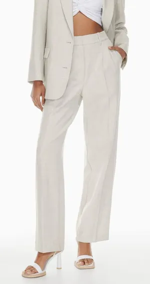 New! Wilfred Effortless Pant High-waisted, wide-leg twill pants thumbnail 1