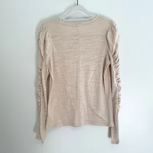 Free People We The Free Ruched Sleeve Top 🤍 thumbnail 8