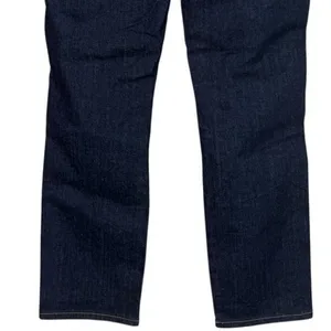 J. Crew 9" Vintage Slim Straight Ankle Cropped Stretch Jean 28 Indigo Dark Blue thumbnail 8