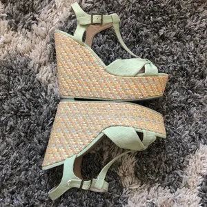SODA Mint Canvas Wedge. Size 9 thumbnail 6