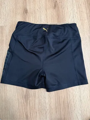 Puma‎ Women's Dark Navy Athletic Training Shorts thumbnail 2