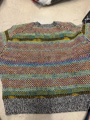 rag & bone Multicolor Striped Knit Crewneck Sweater thumbnail 3