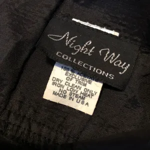Vintage 90s Y2K Night Way Collections Dress Black Size 10 thumbnail 7