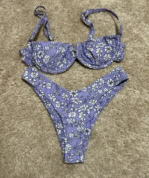 SheIn Floral Bikini Set thumbnail 1
