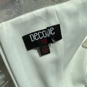 Decode 1.8 by David's Bridal Sweetheart Wedding Dress White Women's Size 2 thumbnail 7
