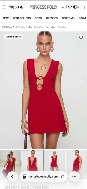 Princess Polly Going Out Dress thumbnail 4