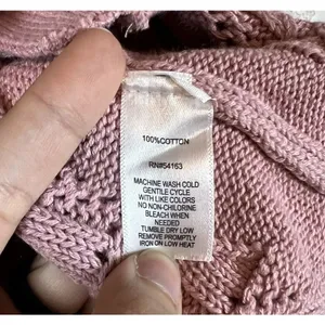 Marc New York Womens Coquette Cardigan Sweater Size M Dusty Pink Pearl Button thumbnail 6
