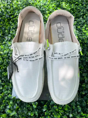 Hey Dude women’s White Slip-On Loafers thumbnail 1