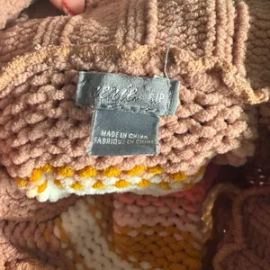 Aerie Multicolor Striped Turtleneck Sweater thumbnail 6