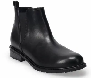 Women’s Sonoma Black Leather Chelsea Ankle Boot Size 7 thumbnail 1