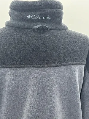 Columbia Sportswear Women's Full Zip Gray & Black Fleece Jacket Size Medium thumbnail 4
