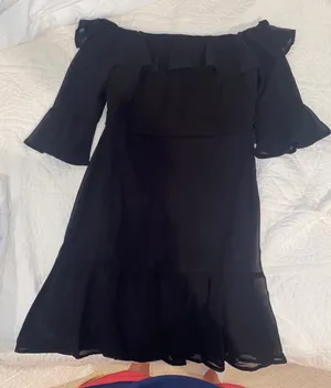 Lulu’s NWT Black Ruffle Dress thumbnail 1