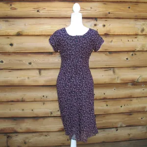 Vintage 90s Purple Dress thumbnail 5