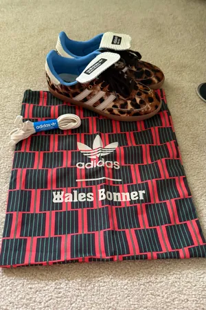 Wales Adidas Bonner Leopard Samba Pony Hair thumbnail 1