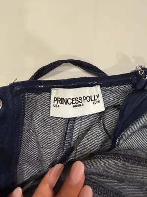 Princess Polly Denim Mini Dress thumbnail 2