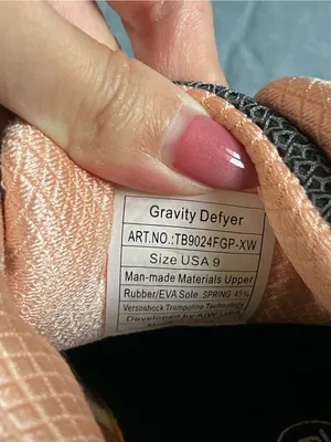 Women Gravity Defyer GraySalmon Mighty Walk Shoes Size 9 Rolling Forefoot Verso thumbnail 4