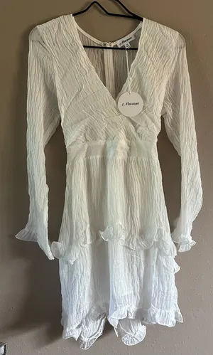 Macaron Dress White Size M thumbnail 1