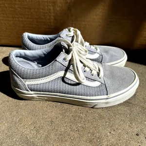 Vans Multi Woven Old Skool Sneakers Skate Low Top Lace Up Canvas Purple 7 NWT thumbnail 3