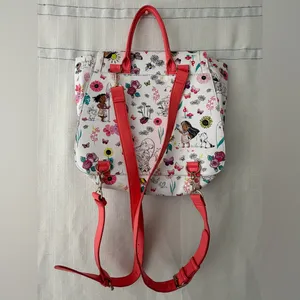 Disney Animators Collection Backpack Floral Princess Disney Store Exclusive(B154 thumbnail 8