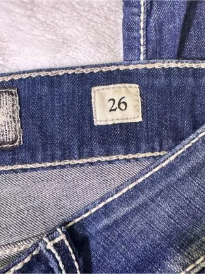 BKE Women's Skinny Jeans in Dark Blue with Contrast Stitching thumbnail 3