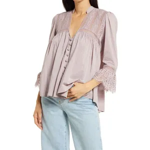 NWT Free People Esme Button-Up Top Size XS. B-5 thumbnail 3
