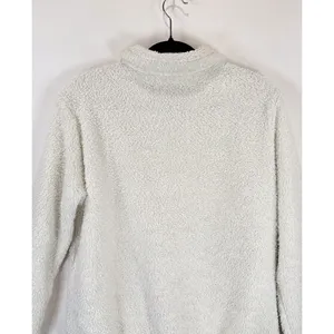 Patagonia Womens Jacket White Los Gatos High Pile Fleece 1/4 Zip Pullover Medium thumbnail 10