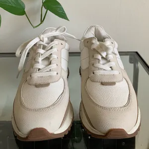 NWT Madewell Kickoff Trainer Sneakers Antique Cream Multi Size 5M thumbnail 5
