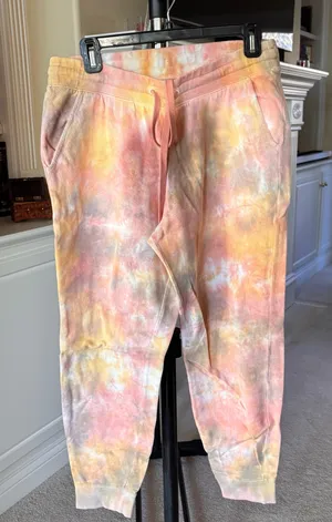 Old Navy mid rise tie-dye sweatpants thumbnail 1