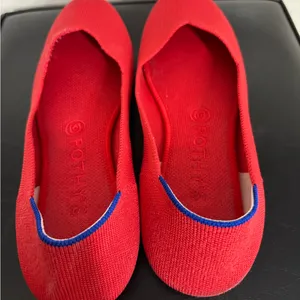 Rothy's The Flat in Bright Red thumbnail 5