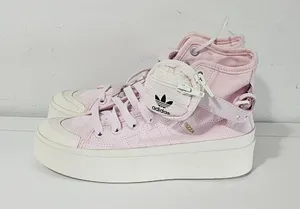 Adidas Nizza Bonega Mid /Almost Pink/ Women Sneakers Size 6.5 - HQ9842 thumbnail 1