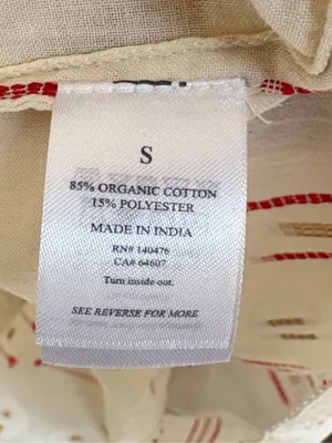 NWT Faherty Skylar Top Size Small Retail $128.00 thumbnail 6