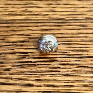 Pandora 791026 Silver & 14k Yellow Gold Education Apple of My Eye Charm thumbnail 5