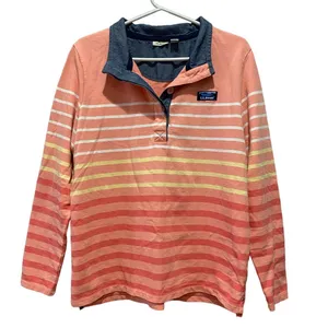 L.L. Bean Long Sleeve Sweater Shirt Size Large thumbnail 1