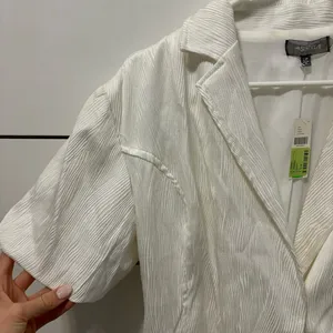 Anthropologie Lorenzo Short-Sleeve Belted Blazer Dress NWT thumbnail 9