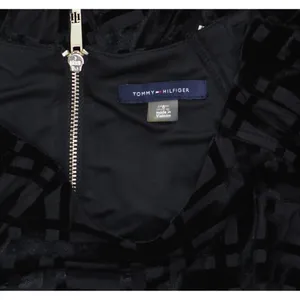 NWT Tommy Hilfiger Womens Burnout Velvet Plaid Dress A1IK2KLA Black 6 thumbnail 9