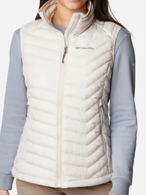 Columbia women’s Omni-heat thermal vest in cream XS thumbnail 3