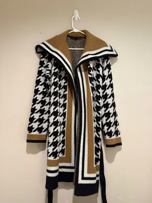 White House Black Market Houndstooth Jacket thumbnail 4