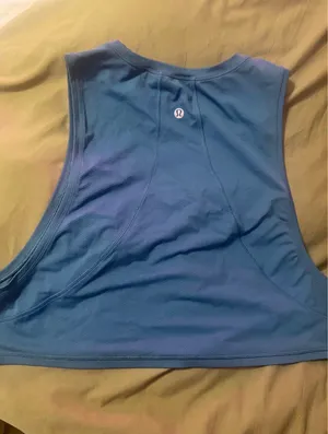 Lululemon Sculpt Tank Top Blue thumbnail 2