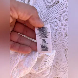 Free‎ people Elegant White Lace Women’s swimsuit cover thumbnail 4