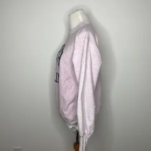 Rugged Sweats- Pink & Grey Heathered "North Carolina" Crewneck thumbnail 2