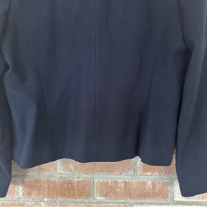 Vintage Pendleton Virgin Wool Blazer Suit Jacket Women’s 14 Navy Blue thumbnail 8