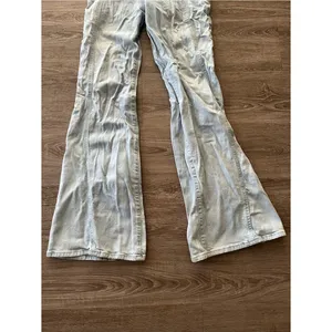 Free People We The Free High Rise Flare Jeans Y2K Womens 29 Light Wash Denim thumbnail 3