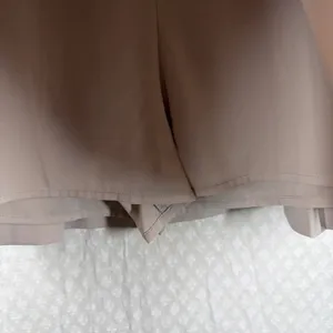 Abercrombie‎ & Fitch Cream Micro Pleated Low Rise Skort thumbnail 3